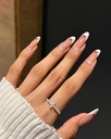 Rose Gold-Plated American Diamond Studded Finger Ring (copy)