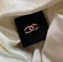 Rose Gold Plated American Diamond Ring 
