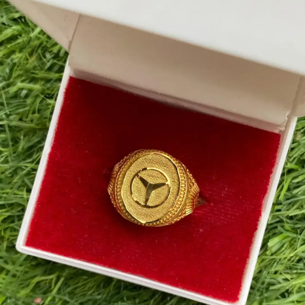 Men's Gold Plated ring 