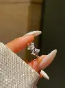 Coquette aesthetic ring