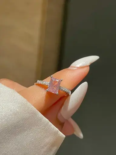 Luna Promise Ring- pink